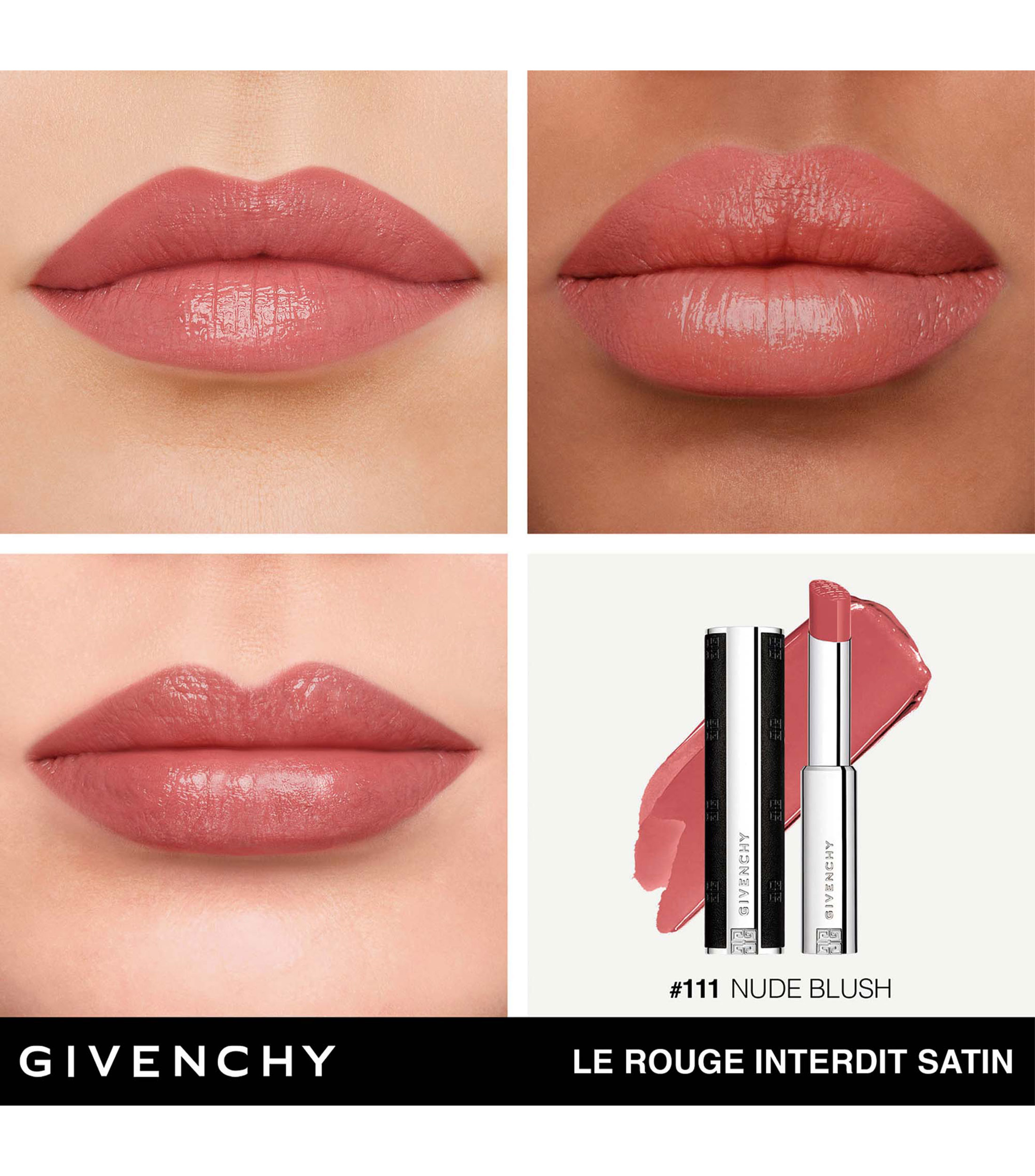Labial Le Rouge Interdit Satín, 2.7 g